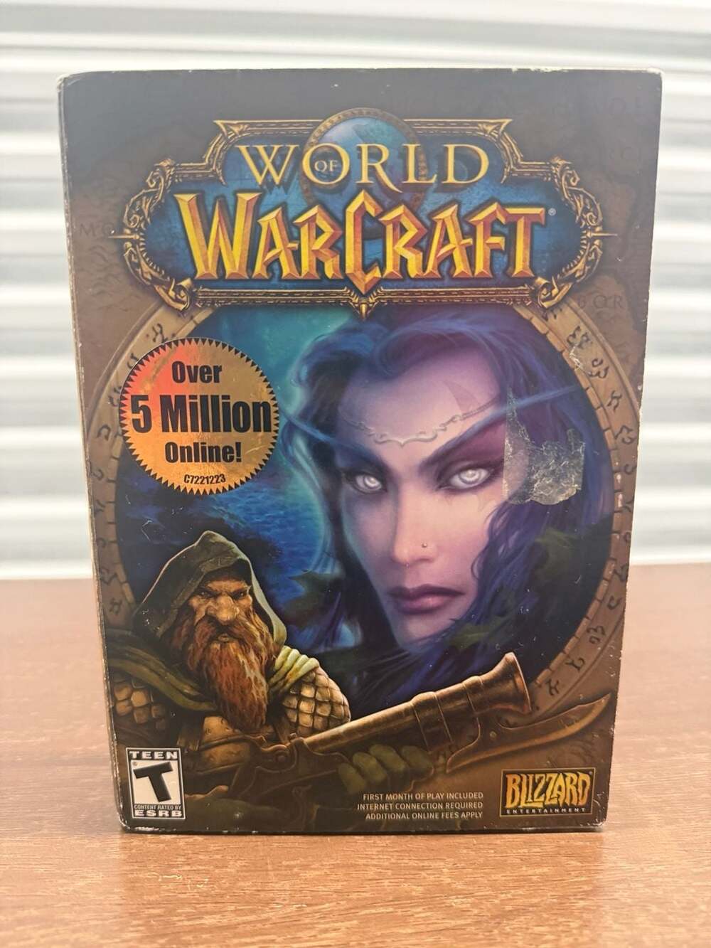 Blizzard World of Warcraft original pc cd ROM game box set